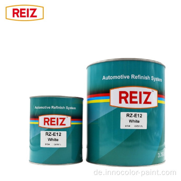 REZ -Beschichtungen Systeme repinish Car Paint White Farbe